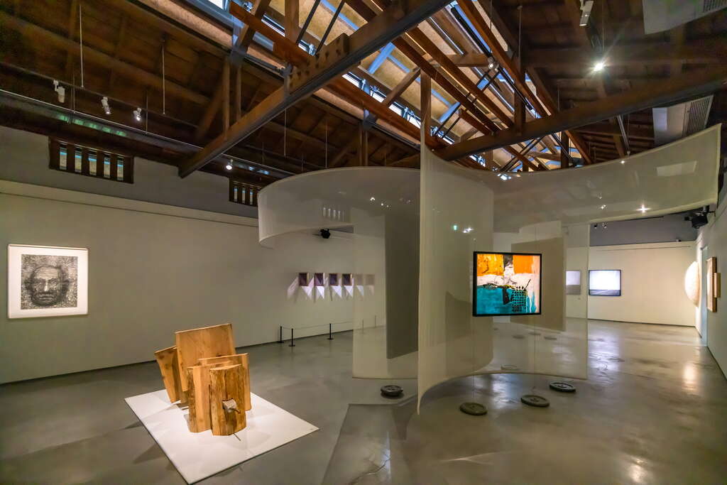 池上穀倉藝術館室內展覽空間